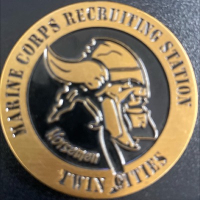USMC 9th Marine Corps Recruiting District Recruiting Excellence Coin