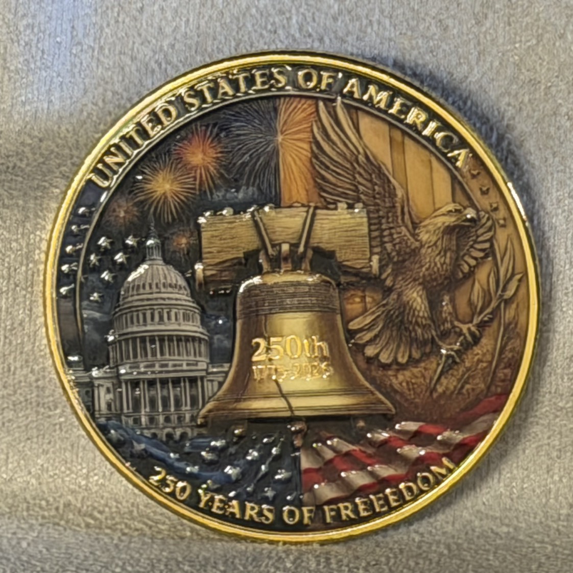 250th USA — back