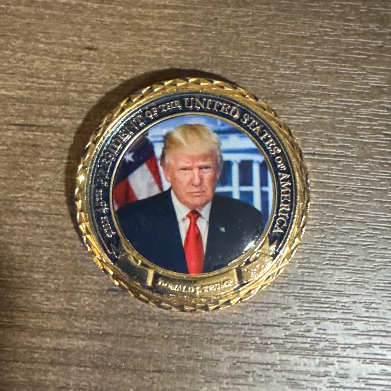 POTUS 45 Coin — front