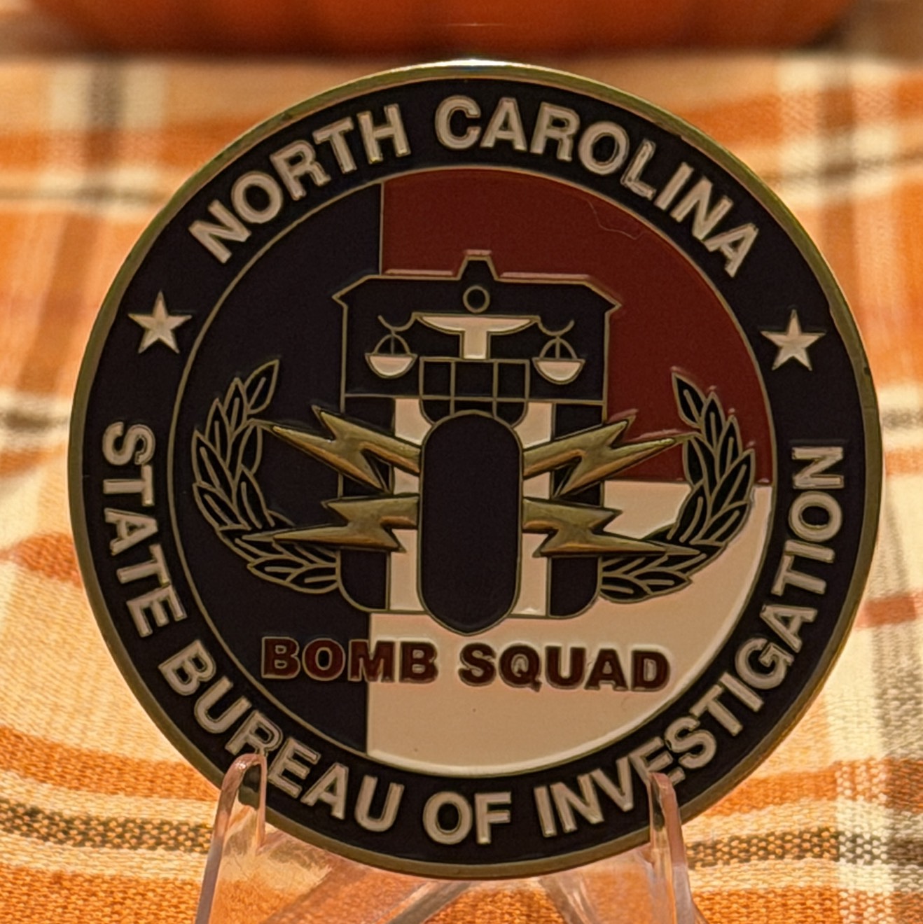NCSBI Bomb Squad — front