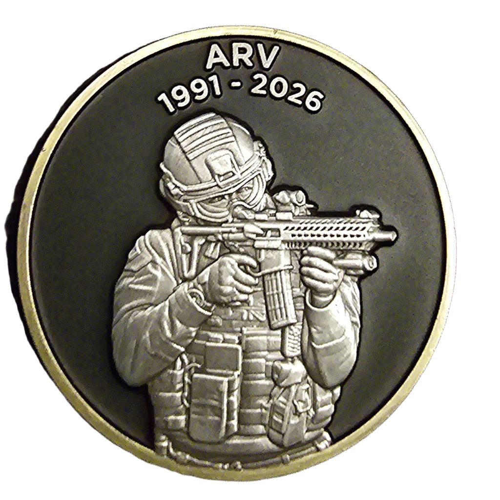 Specialist Firearms Command Challenge Coin — back