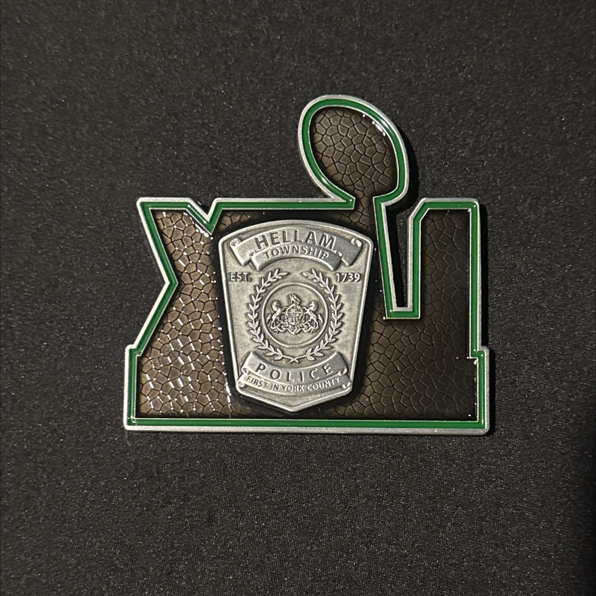 Philadelphia Eagles Super Bowl LIX Chanpions coin — back