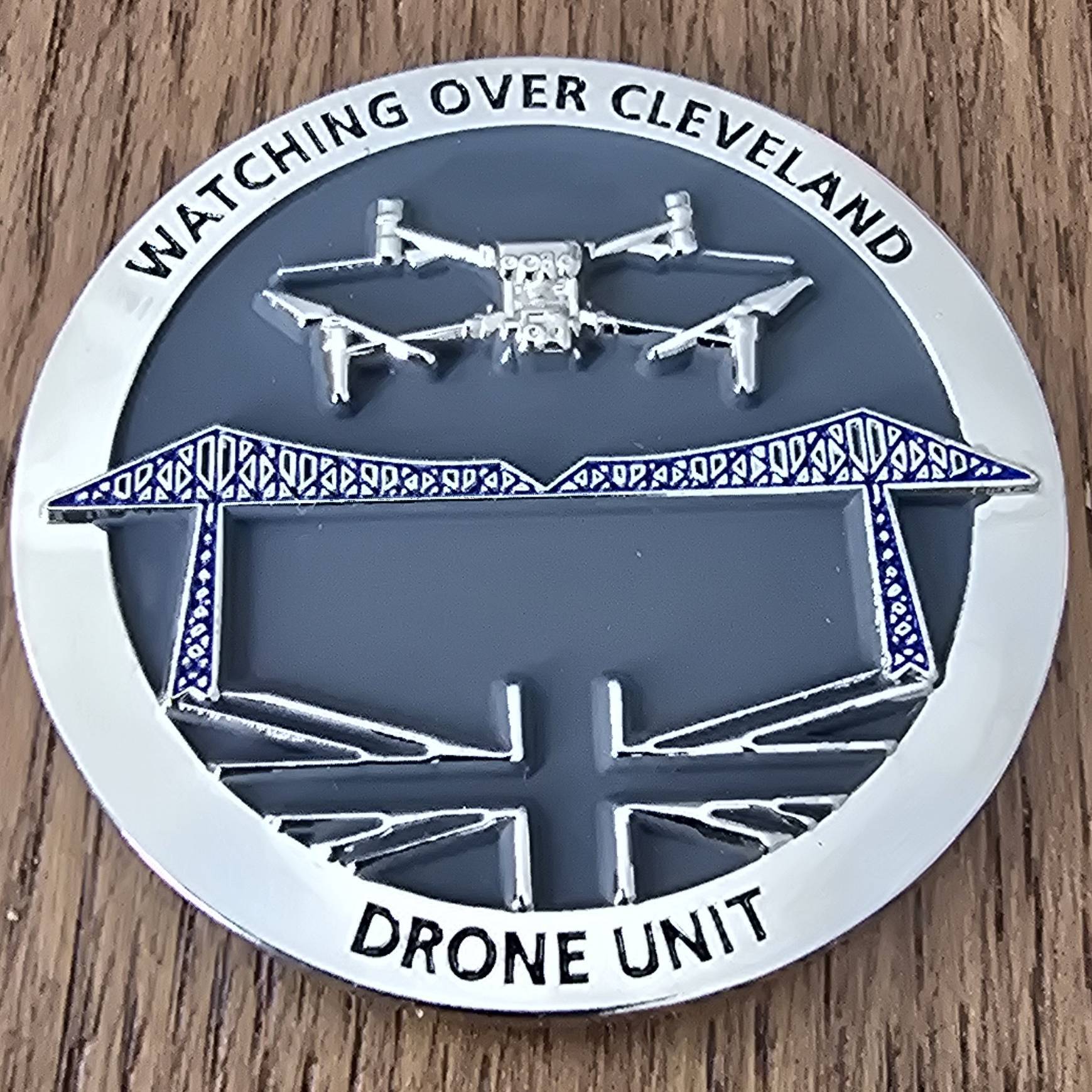 Watching Over Cleveland — back