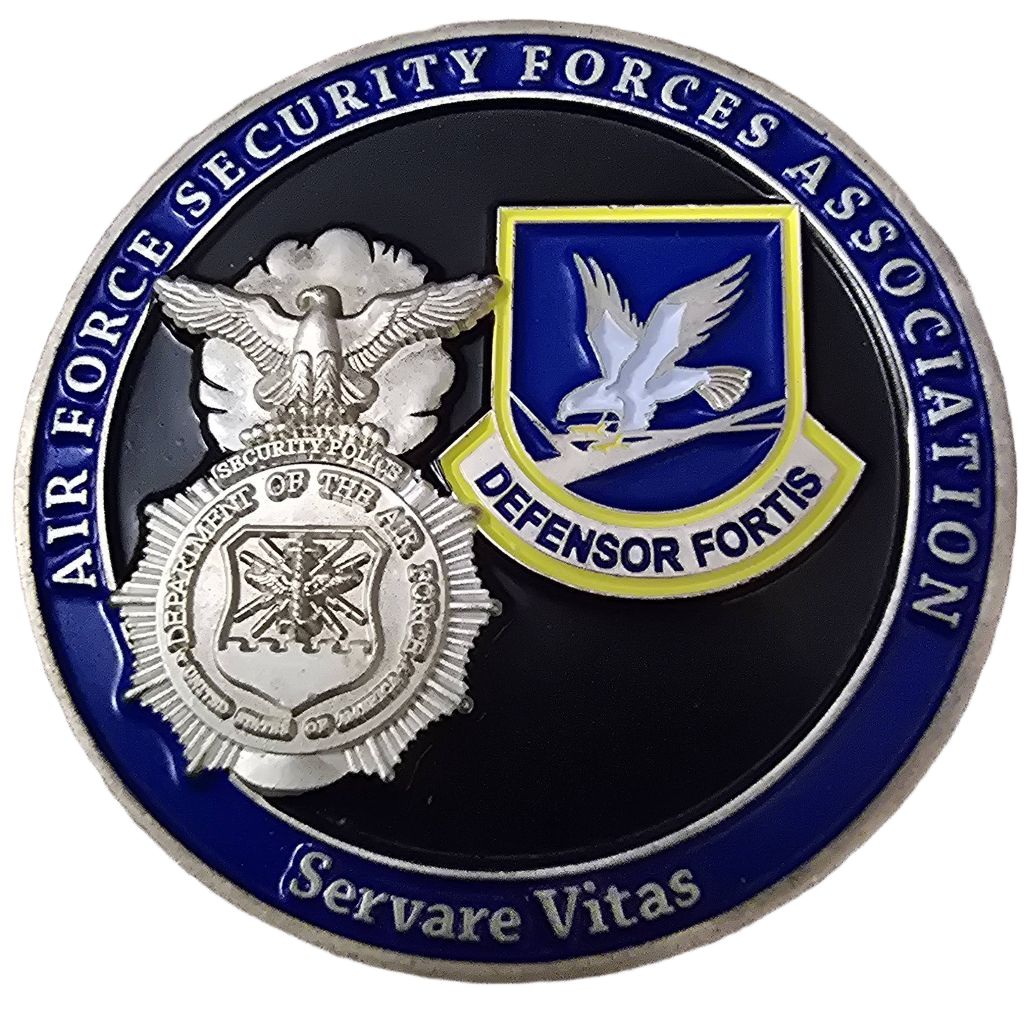 USAF Tactical Neutralization Team / Emergency Service Team Challenge Coin — back