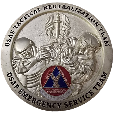 USAF Tactical Neutralization Team / Emergency Service Team Challenge Coin