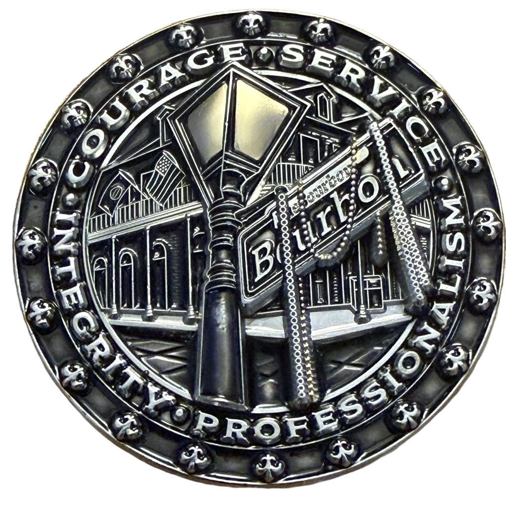 New Orleans, LA Police Department Bourbon Promenade — back
