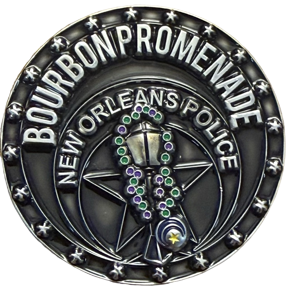 New Orleans, LA Police Department Bourbon Promenade — front
