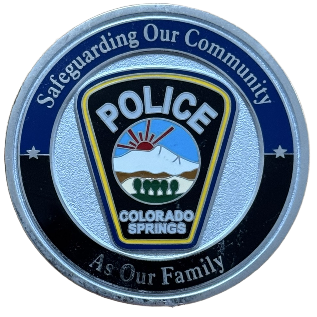 Colorado Springs Police - Colorado — back