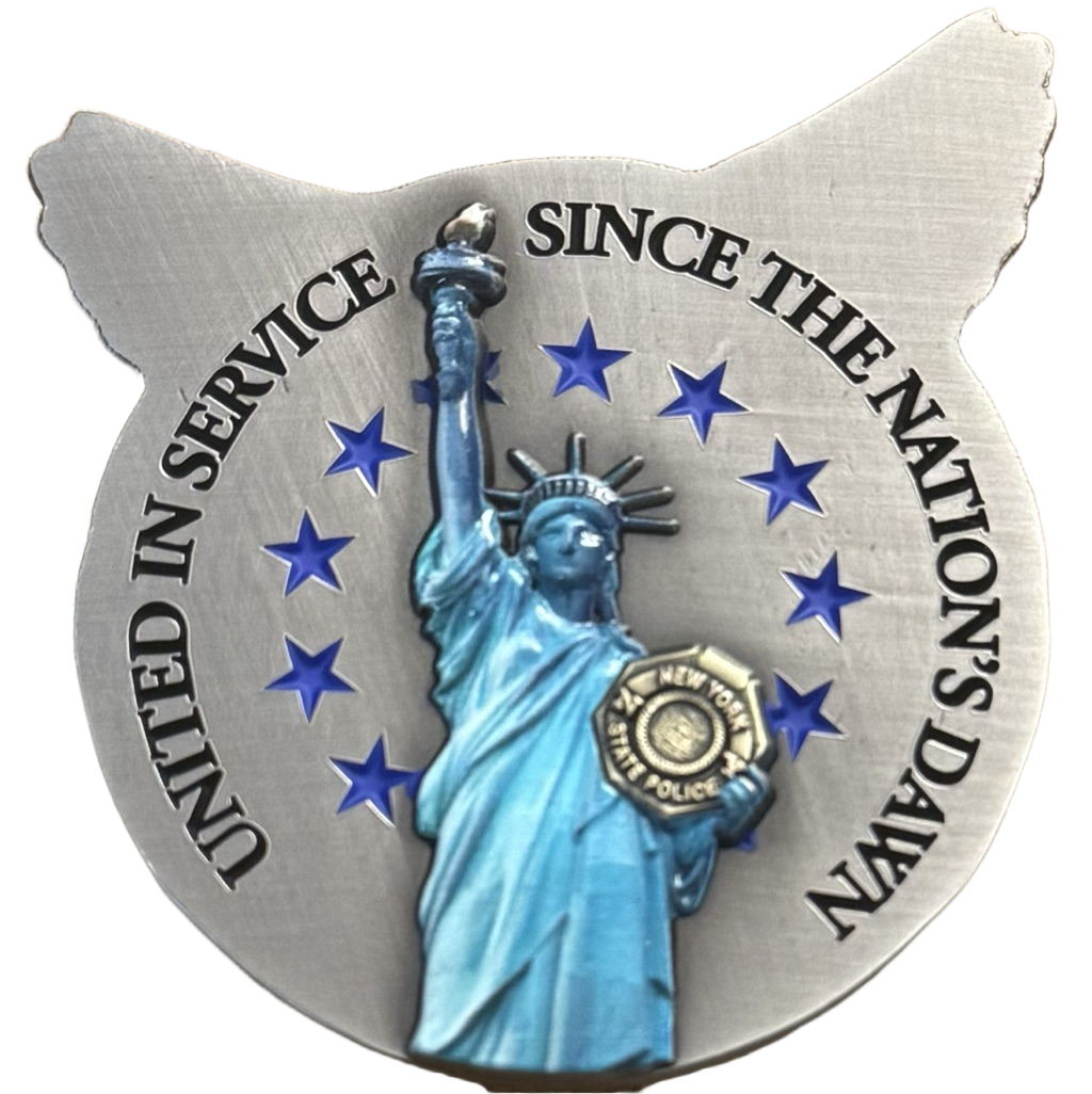 NY State Police America 250 — back