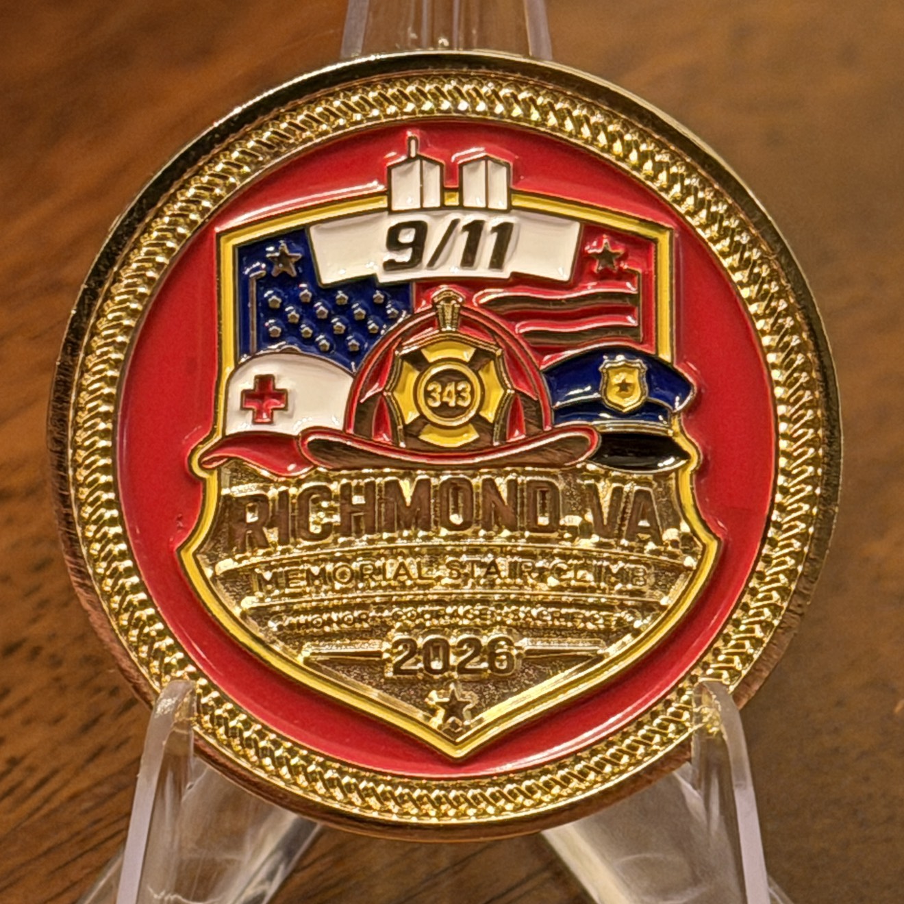 Metro Richmond Flying Squad 9/11 Memorial Stairclimb — back