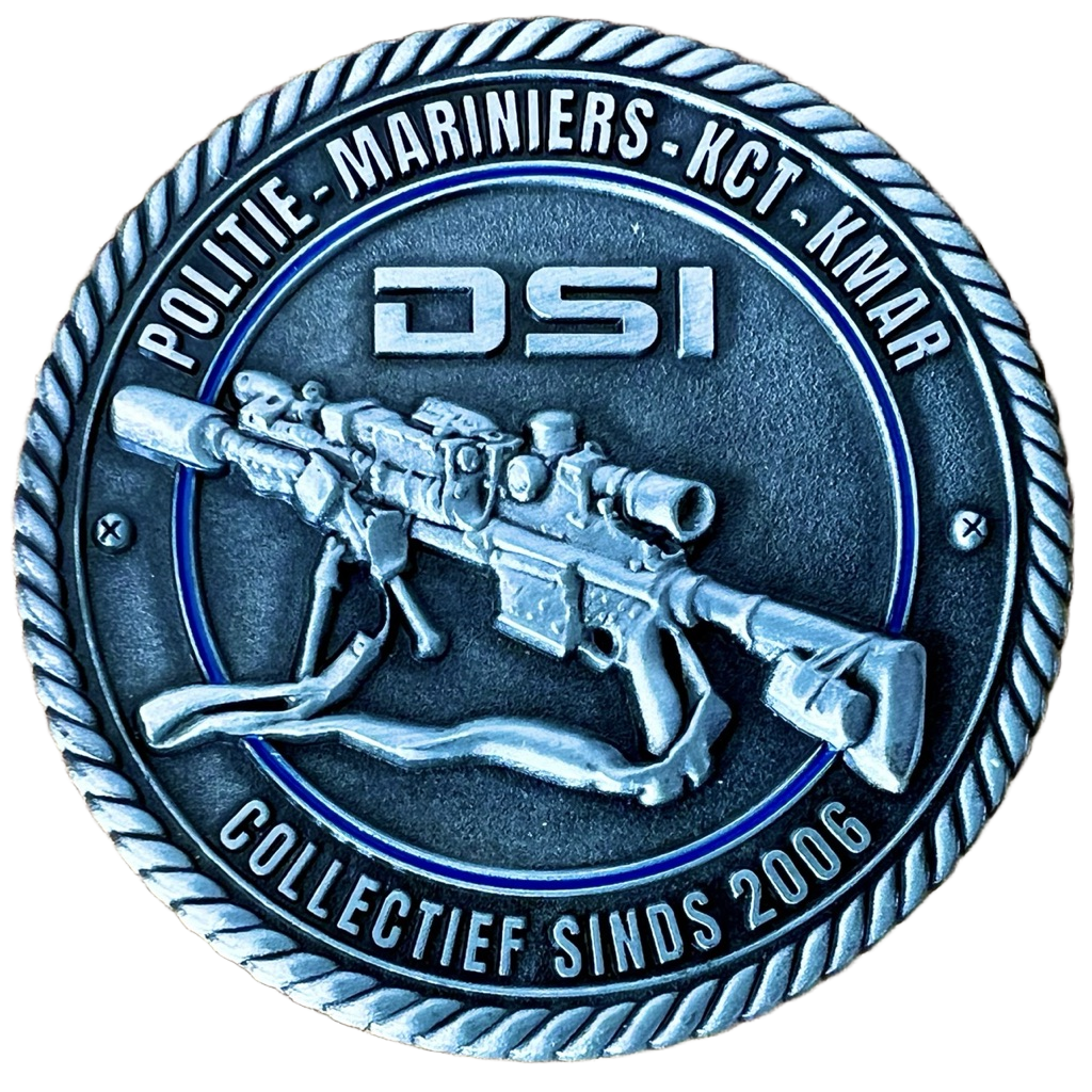 DSI Dutch Police Challenge Coin — front