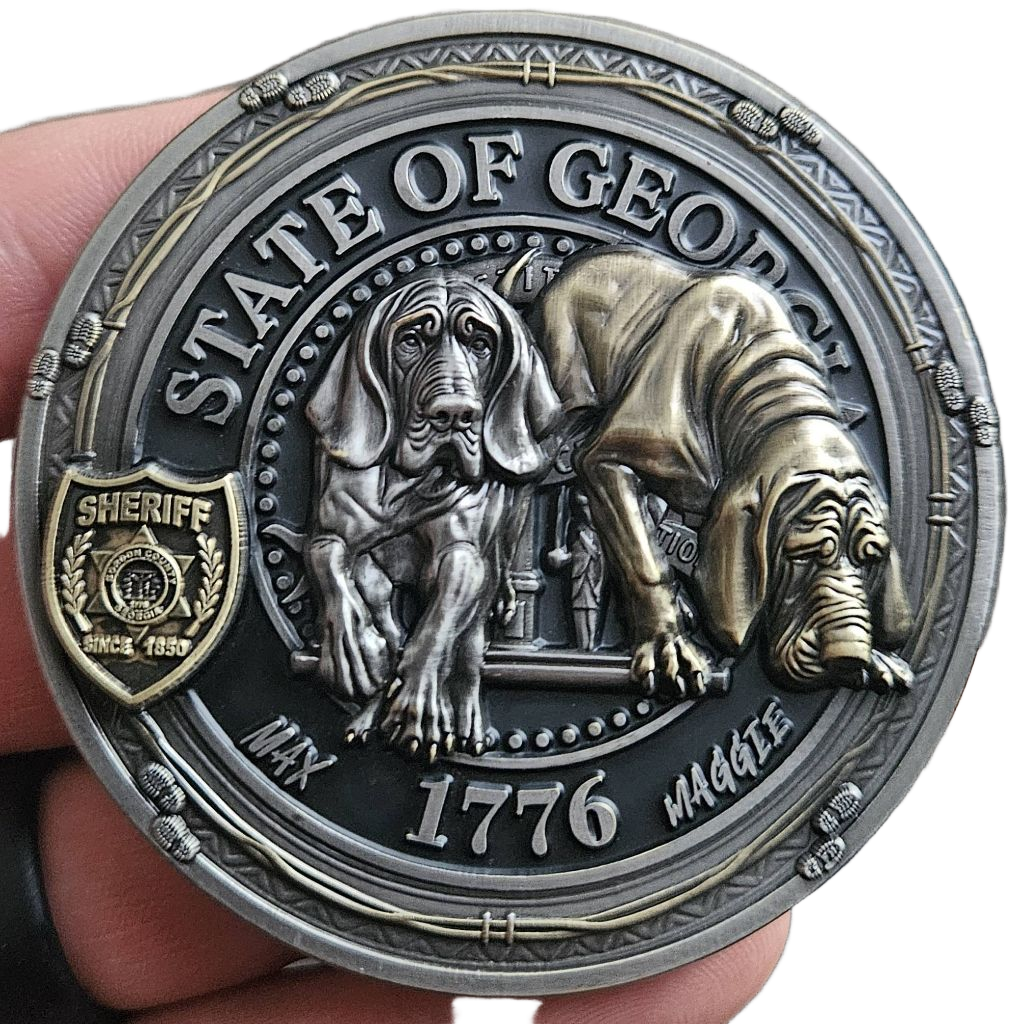 Gordon County Sheriff's K9 — back