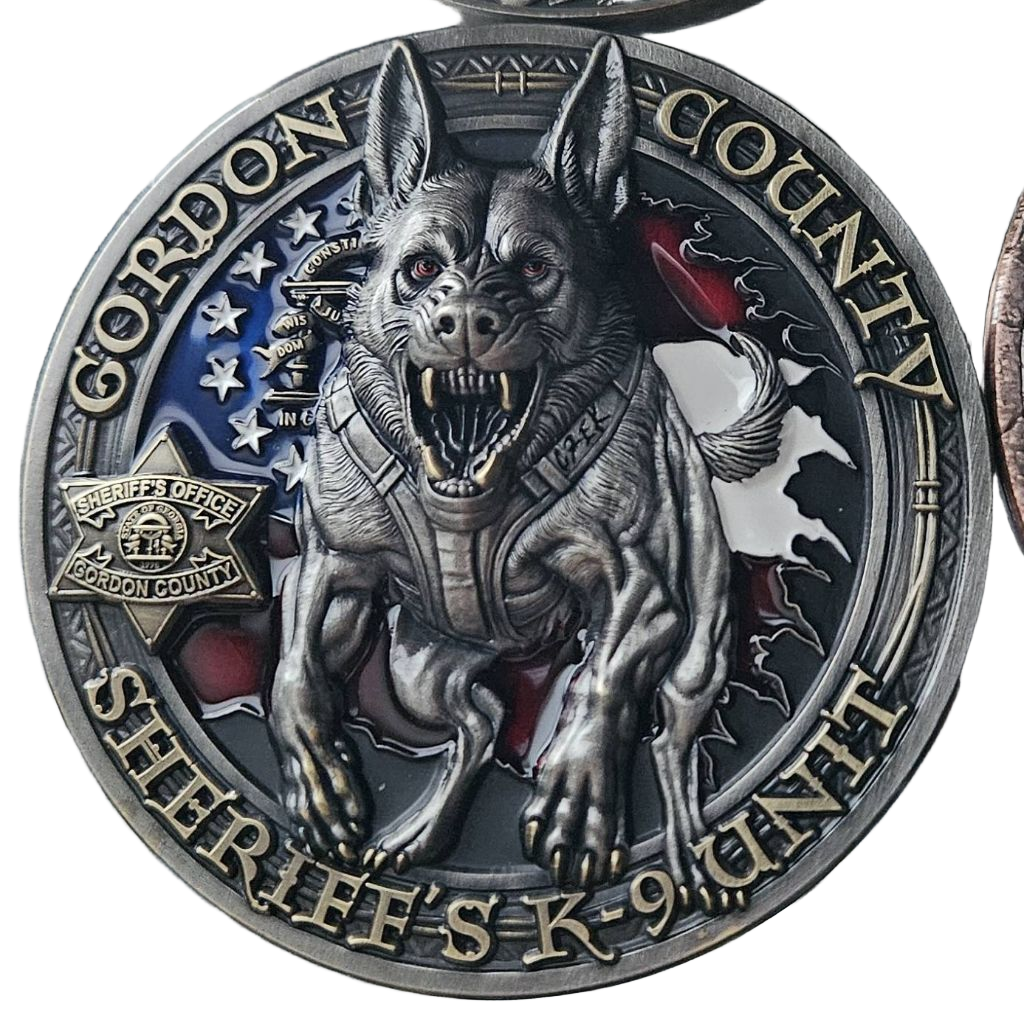Gordon County Sheriff's K9 — front