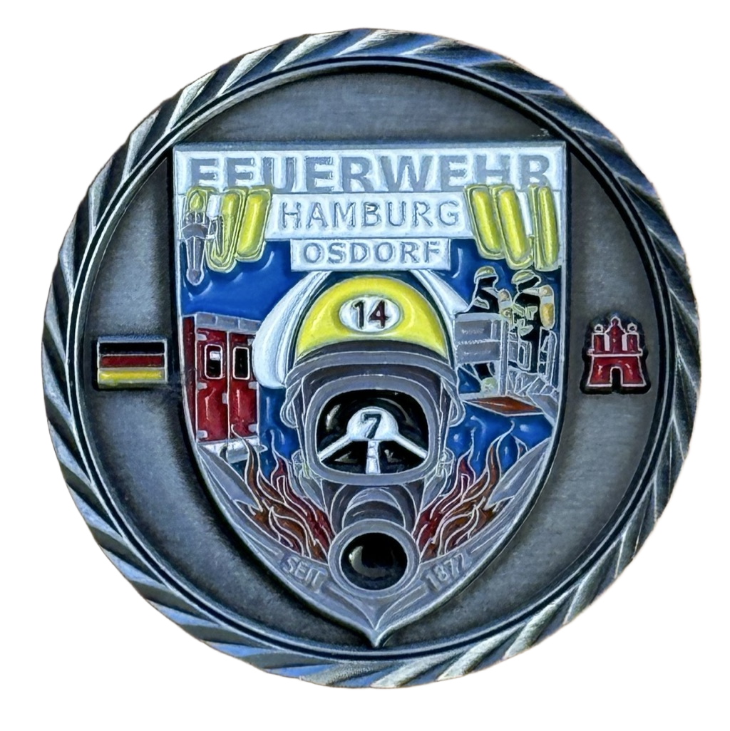 Fire Rescue Hamburg Osdorf Germany — front