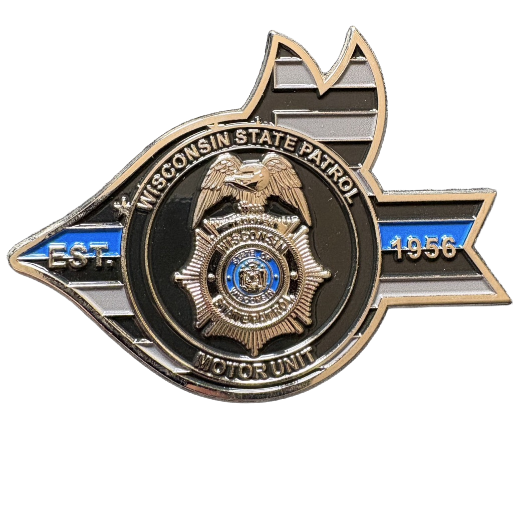 Wisconsin  State Patrol Motor — back