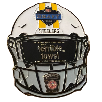 Pennsylvania State Police Draft Football Helment