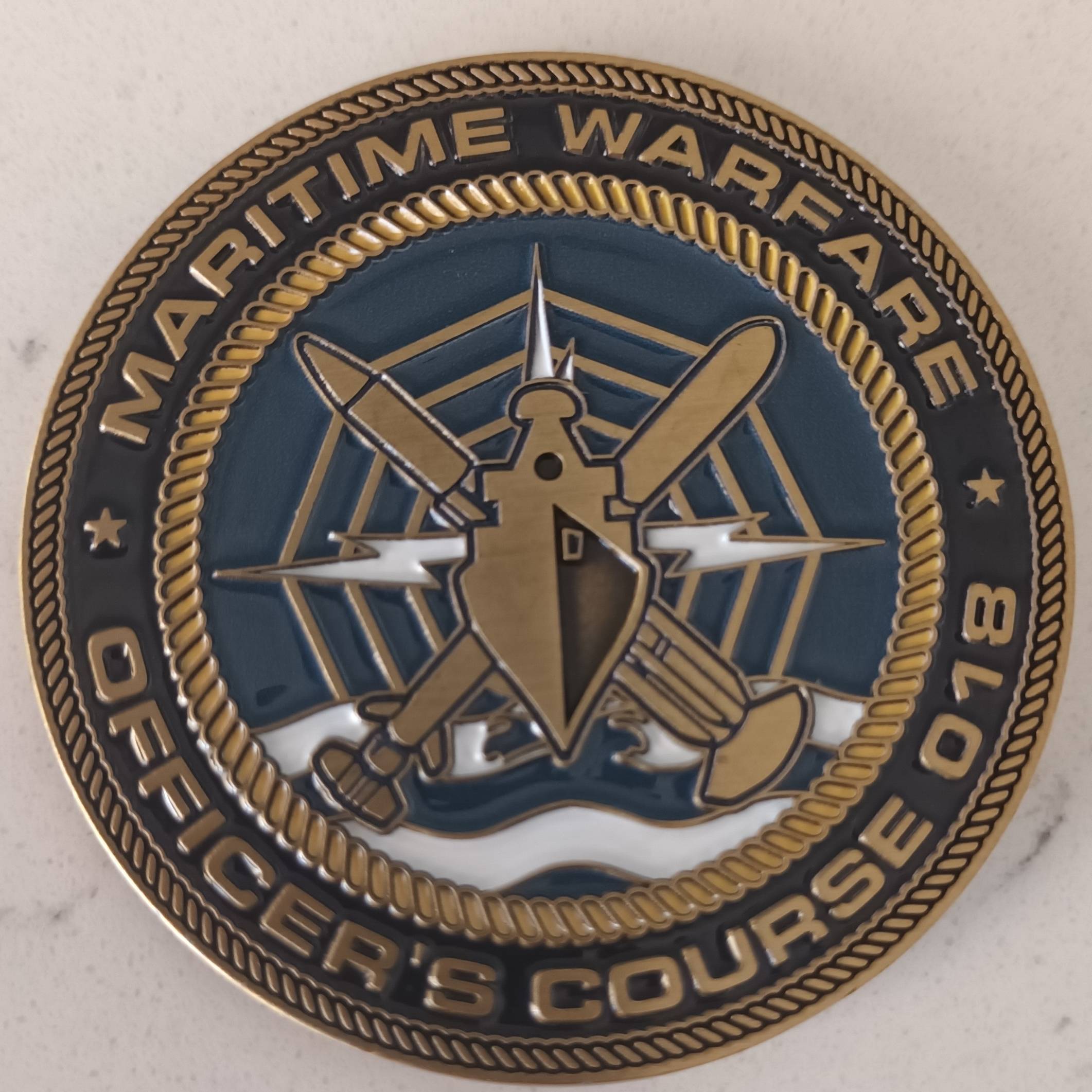 Maritime Warfare Officers Course 018 — back