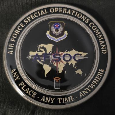 AFSOC coin 2 in a series MC130J