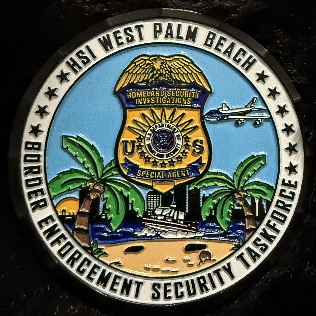 HSI Border Enforcement Security Task Force — front
