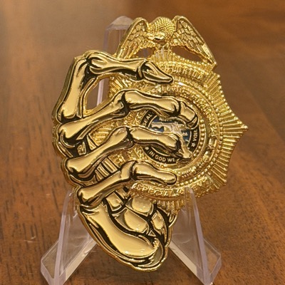 FDLE Live Oak Skeleton Badge