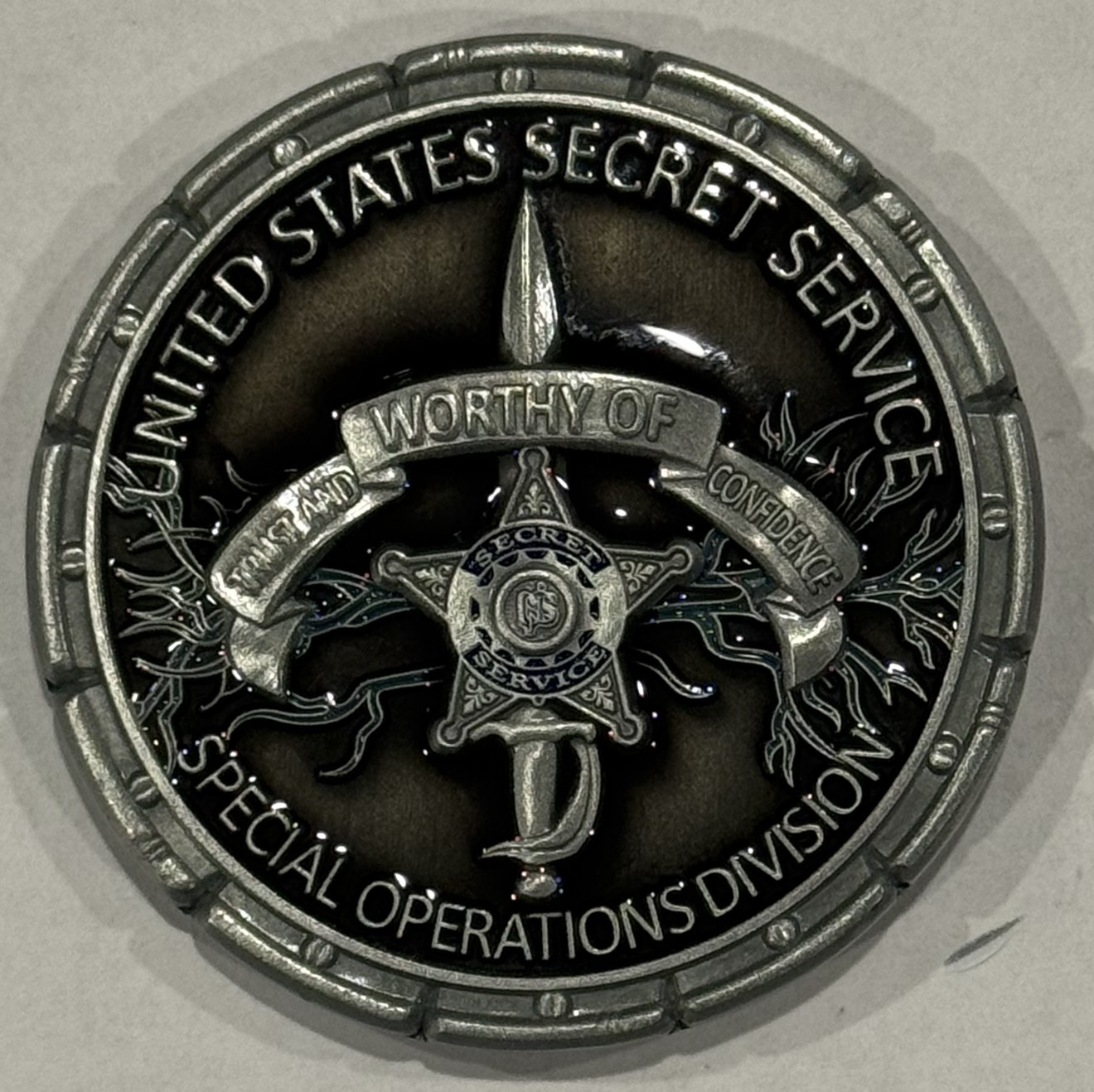 US Secret Service Hammer — front