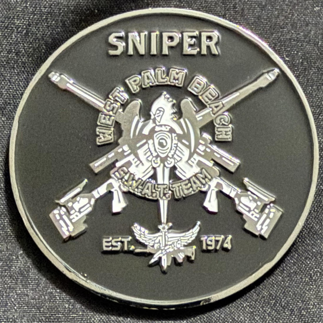 West Palm Beach Police Department S.W.A.T. Sniper — back
