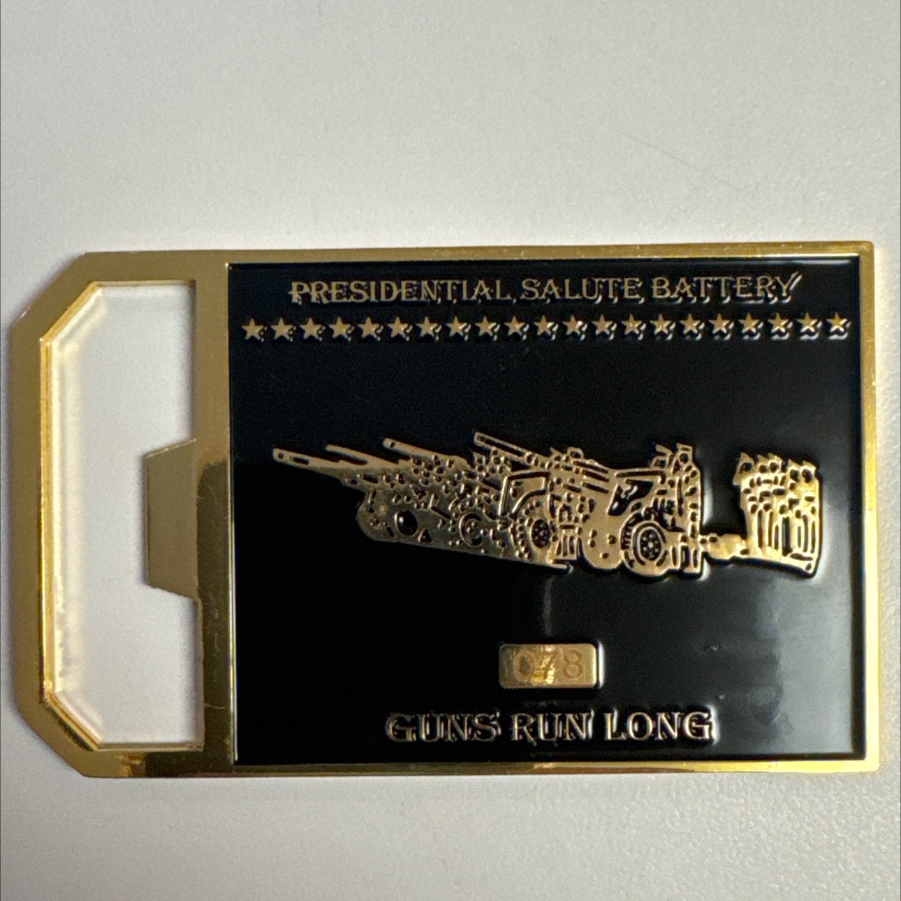 Presidental Salute Battery — back