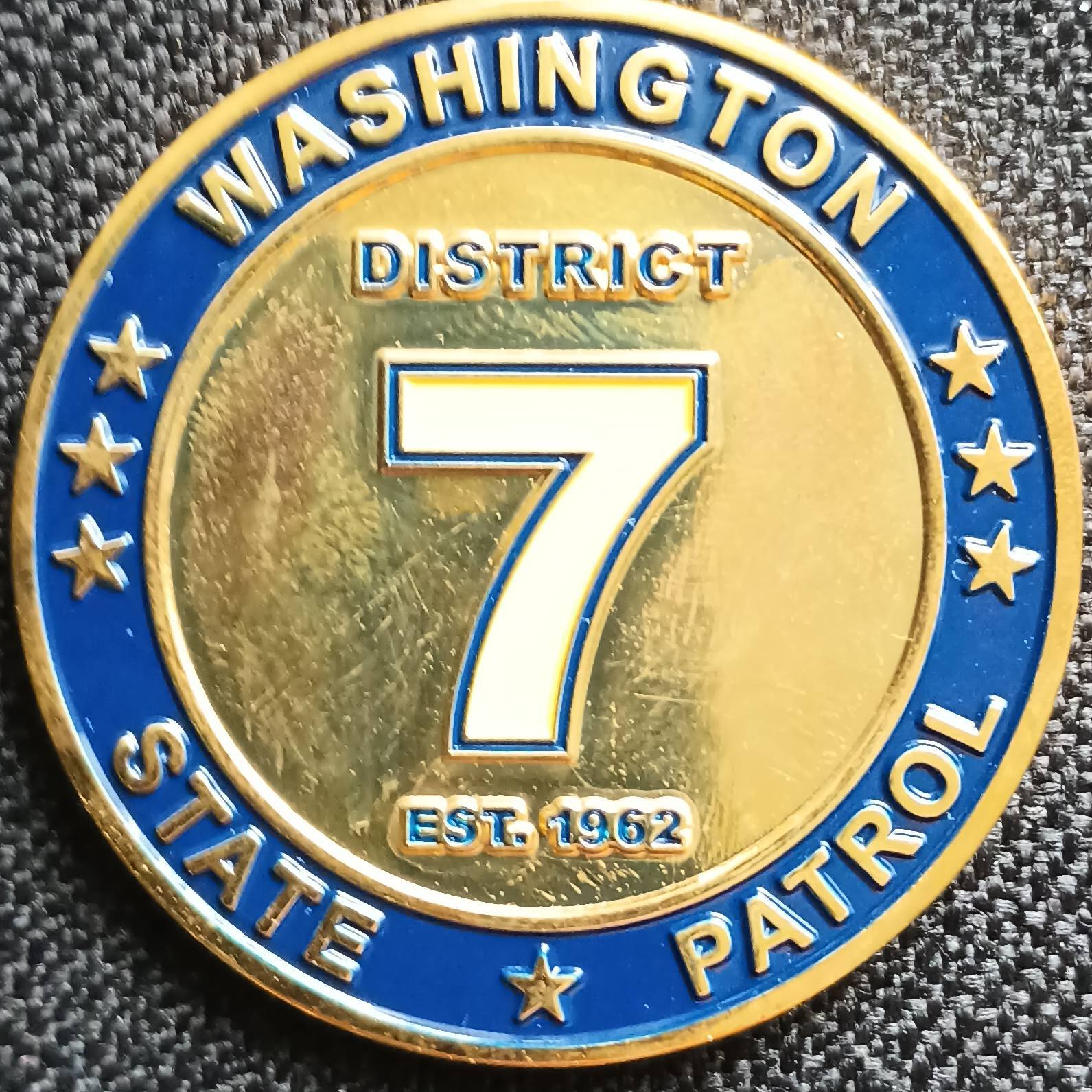 Washington State Patrol District 7 — front