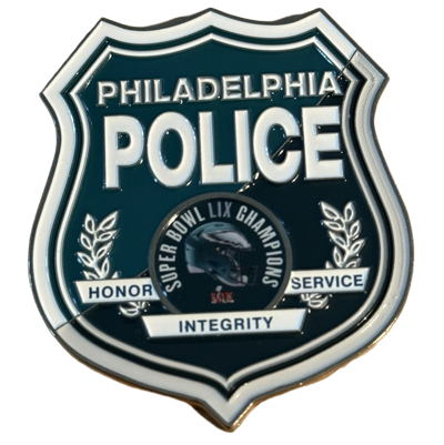 Philadelphia Police Super Bowl LIX Champions Coin