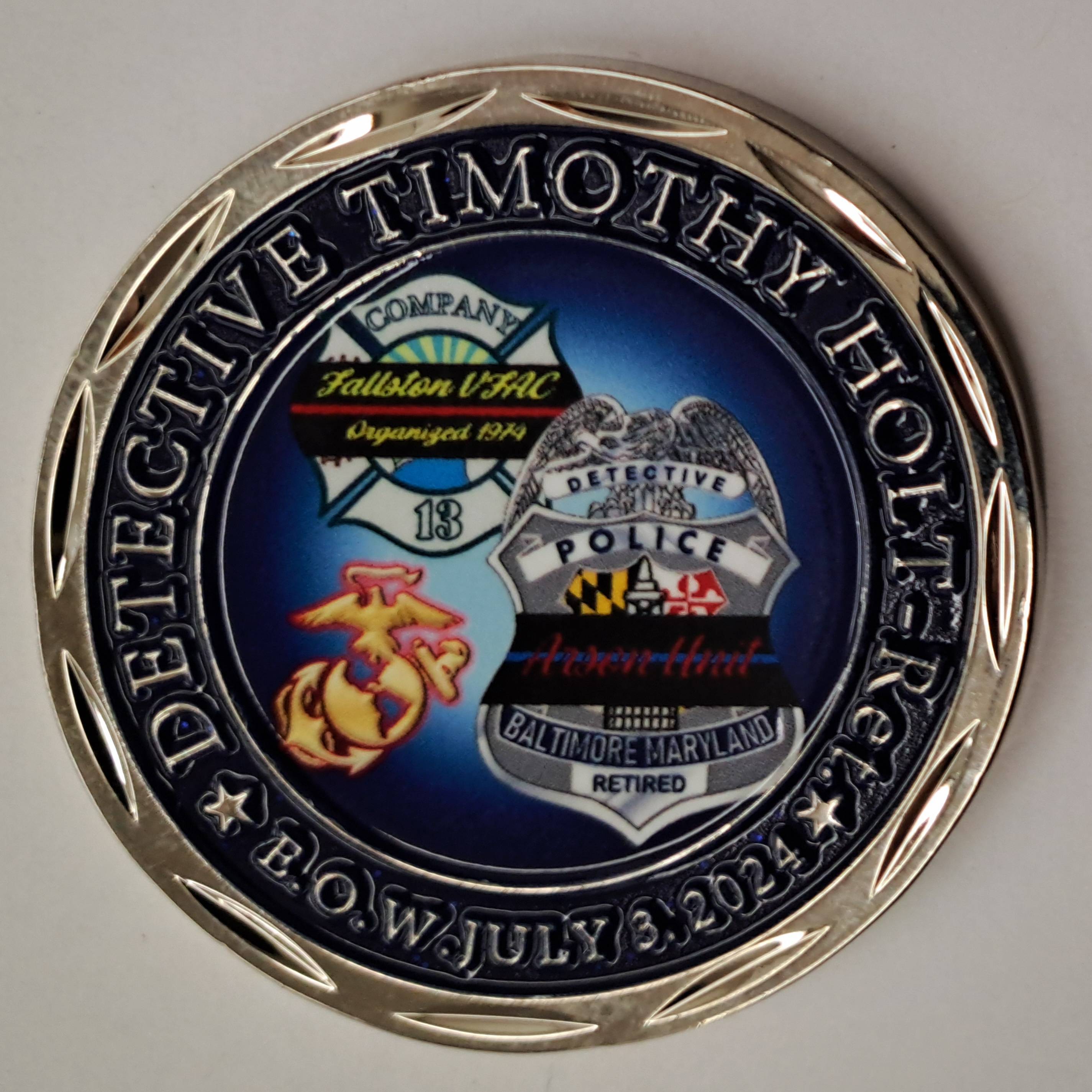 Memorial Coin — front
