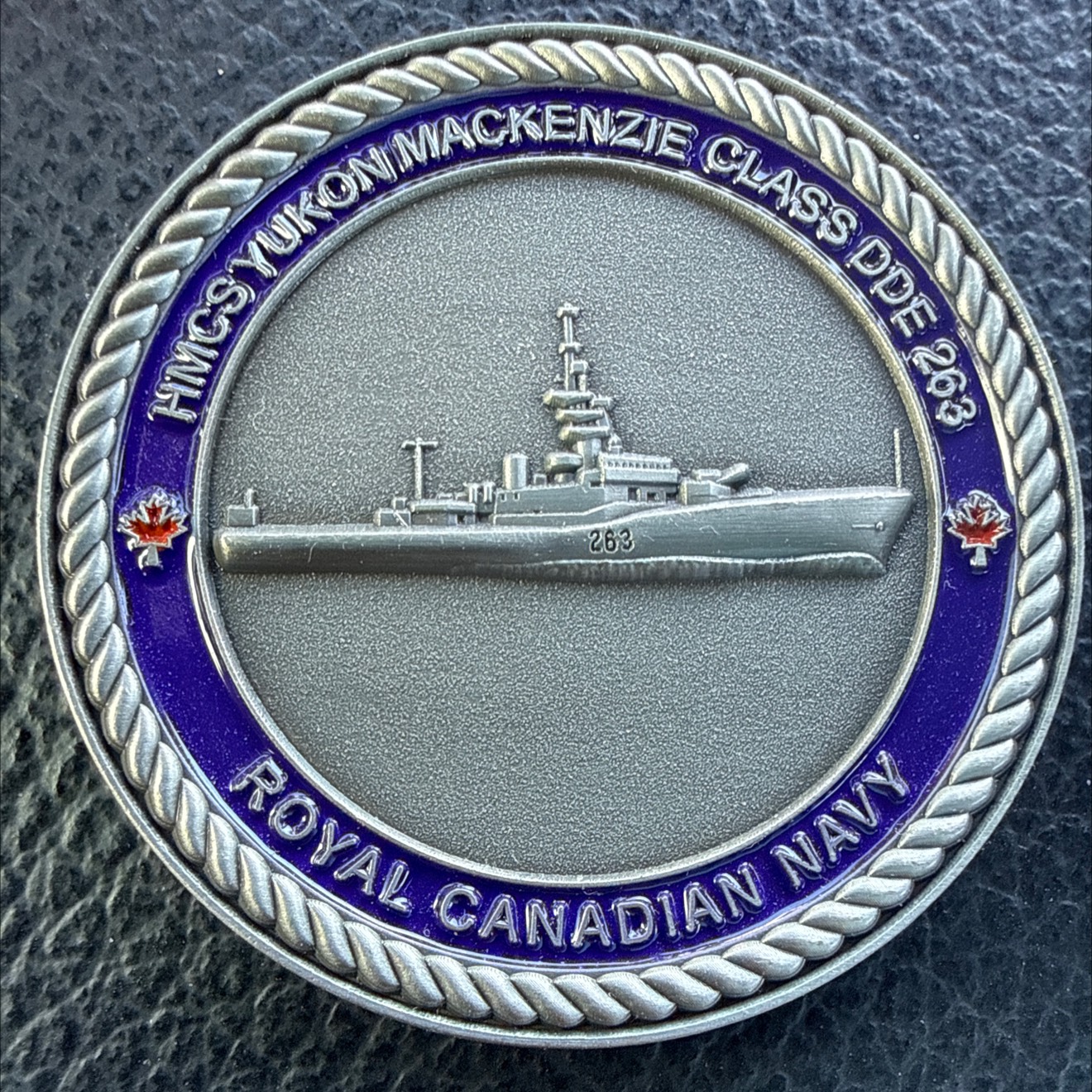 HMCS Yukon — back