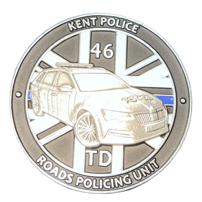 Kent Police Roads Policing Unit Challenge Coin