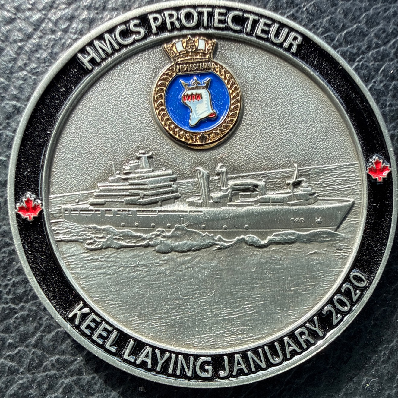 HMCS Protecteur — front