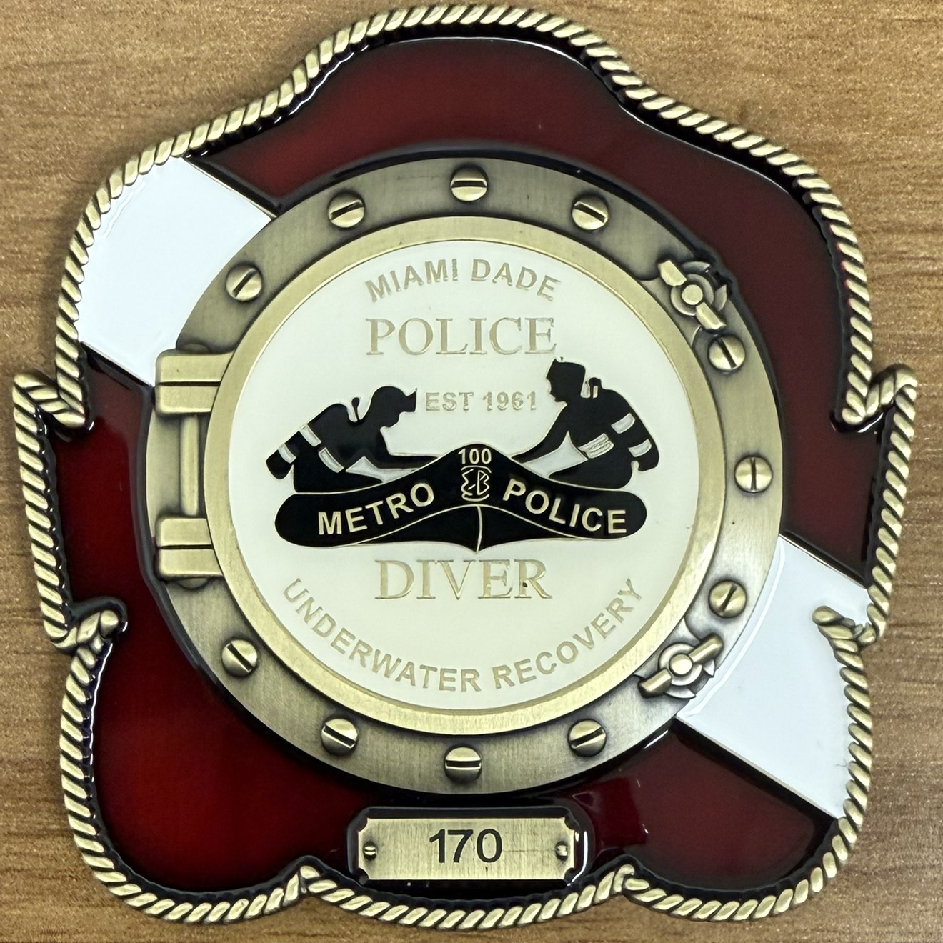 Miami-Dade Metro Police Department Diver — front