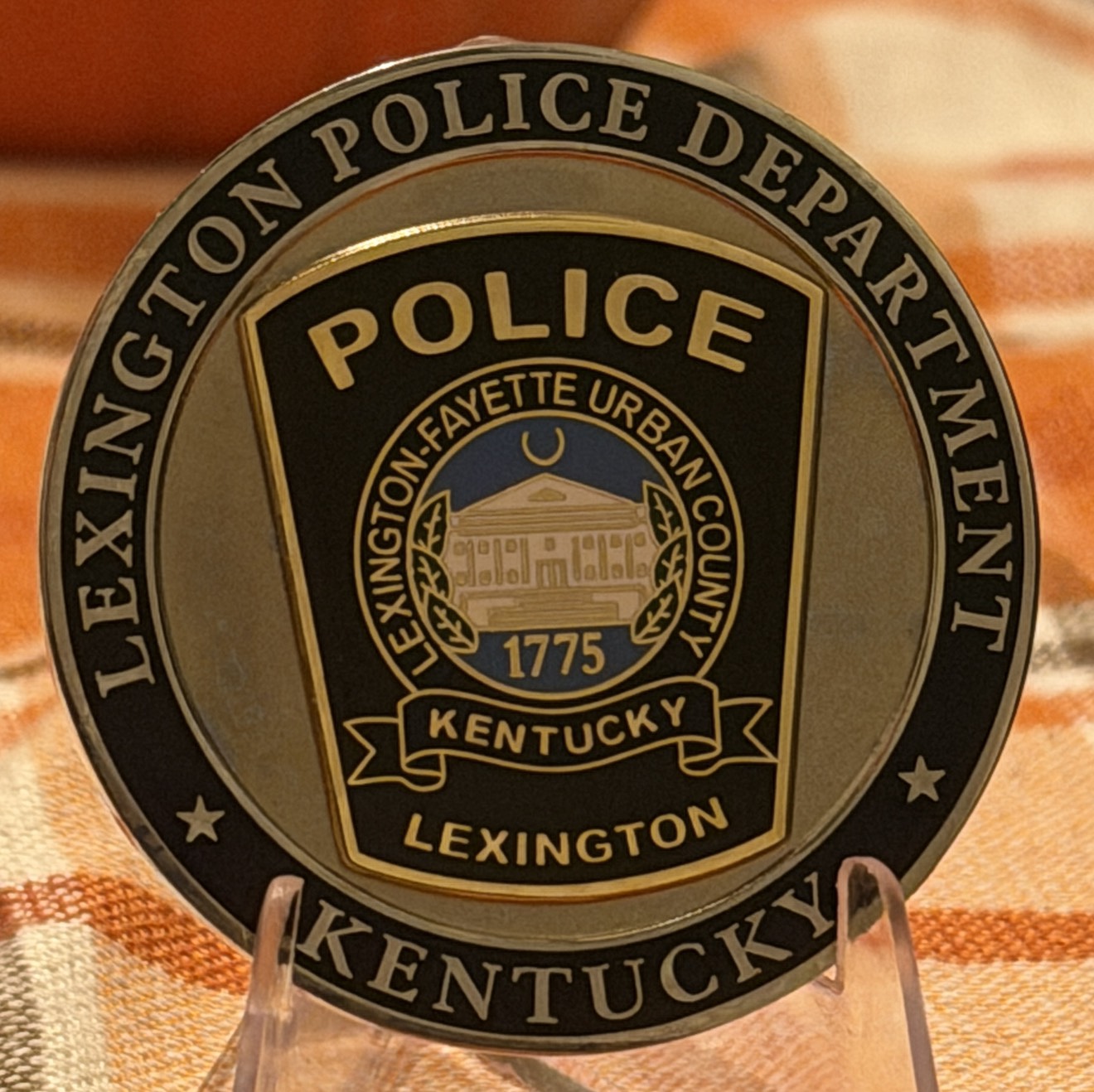 Lexington Fayette Police Department — back