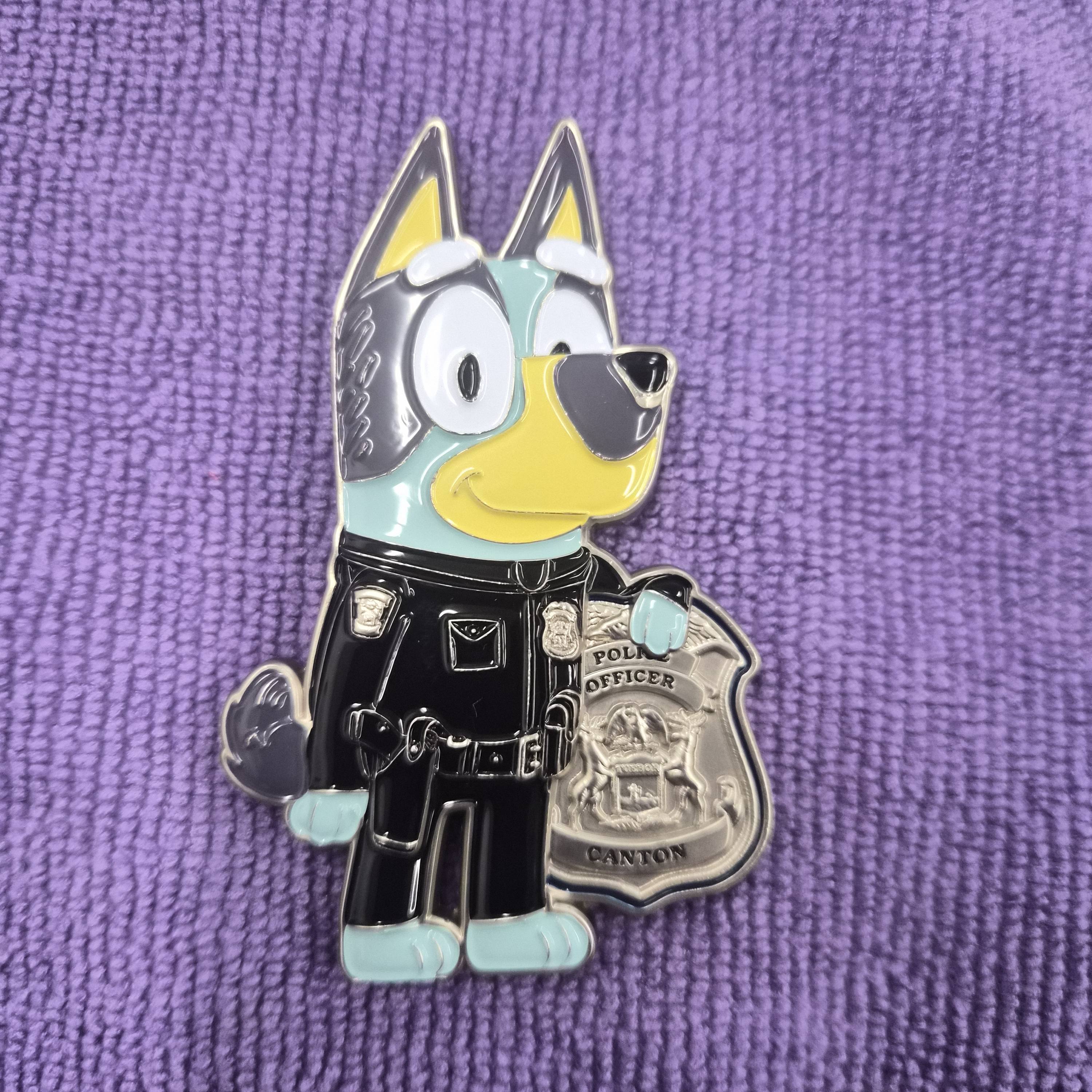 Canton Police Bluey — front