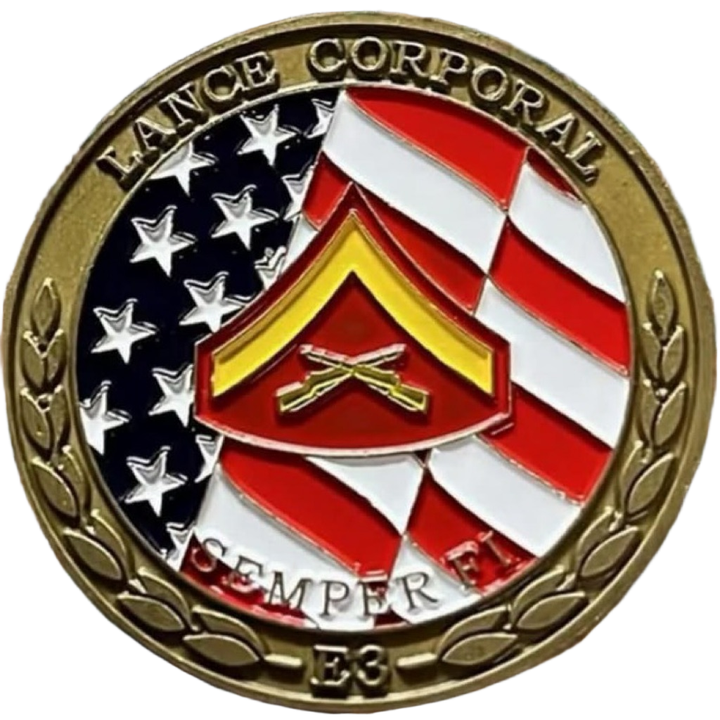 LANCE CORPORAL E3 SEMPER FI — front