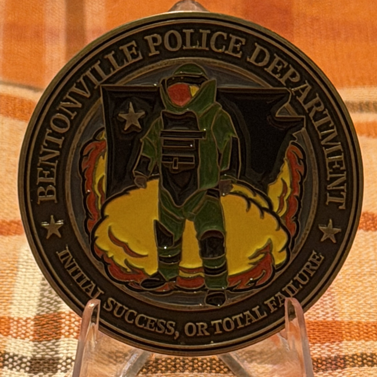 Bentonville Police Bomb Squad — back