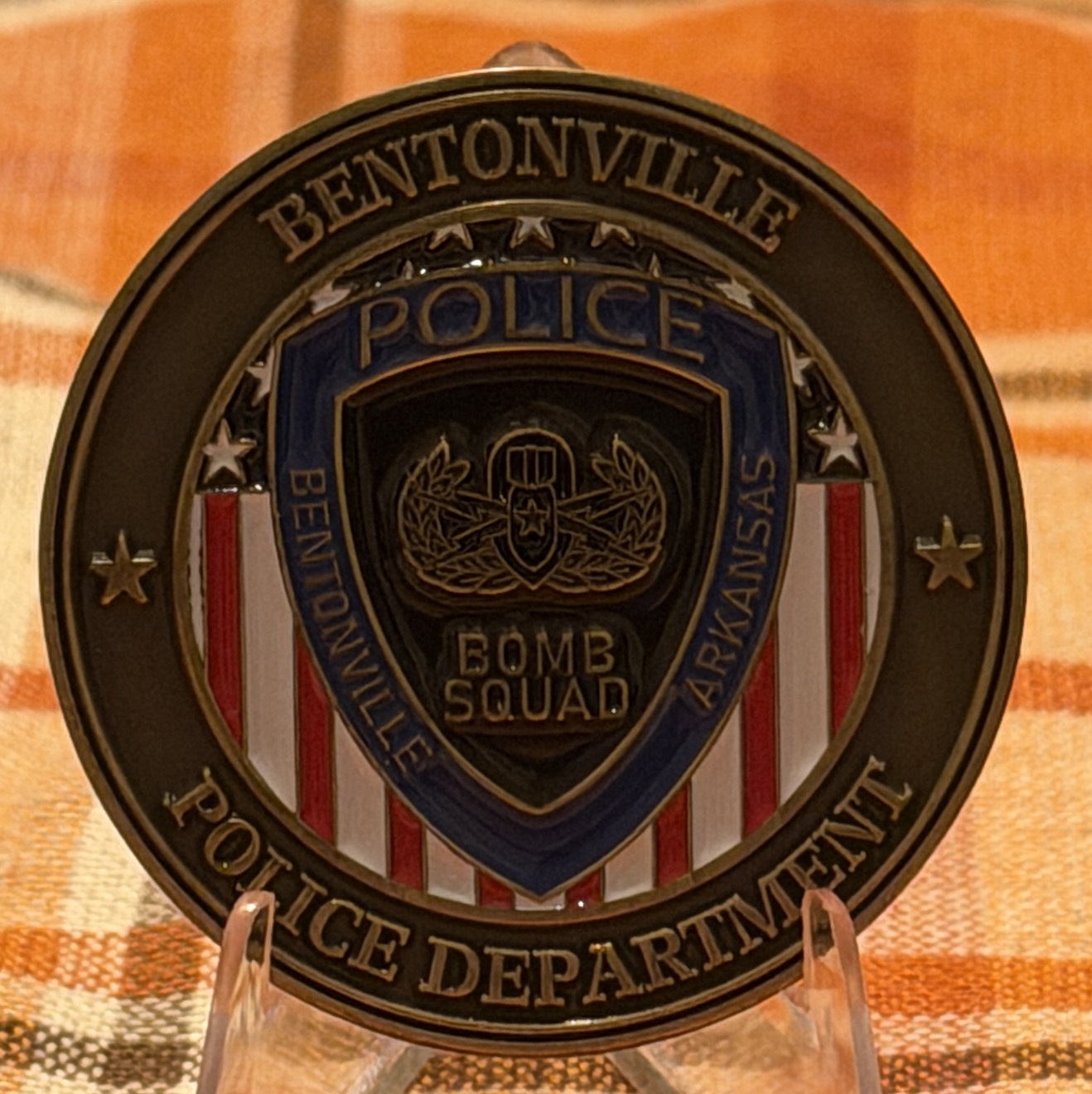 Bentonville Police Bomb Squad — front