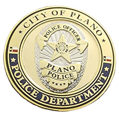 Plano Police Department Challenge Coin