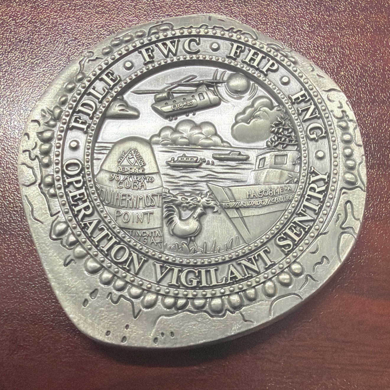 Operation Vigilant Sentry — front