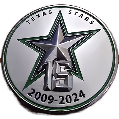 Texas Stars 15 years coin 2009-2024