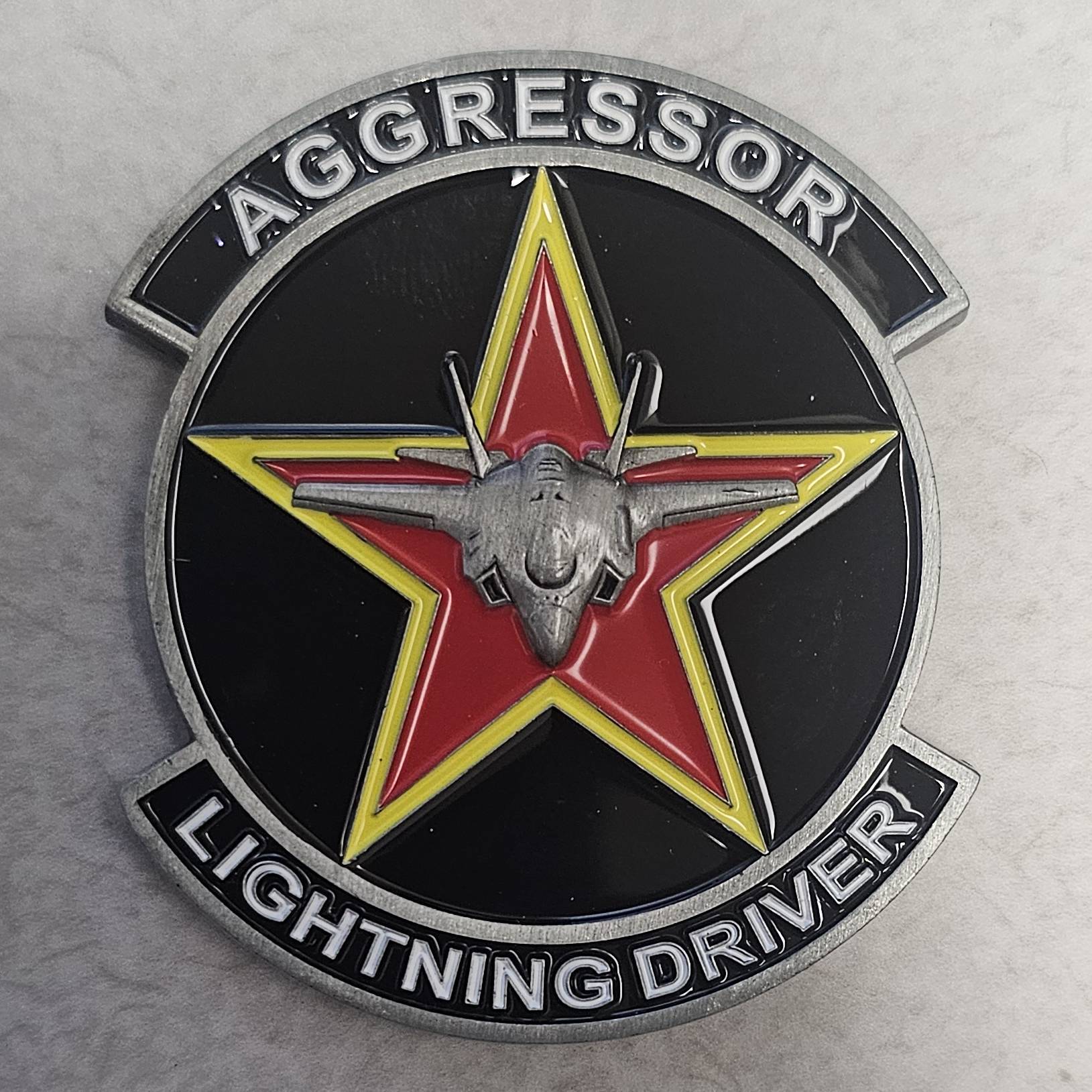 65th Aggressor SQ - Nellis AFB - Lightning Driver — back