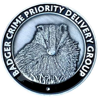 Badger Crime Priority Delivery Group Challenge Coin