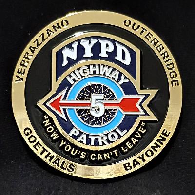 NYPD Highway Patrol Operation Bronx tale Challenge Coin