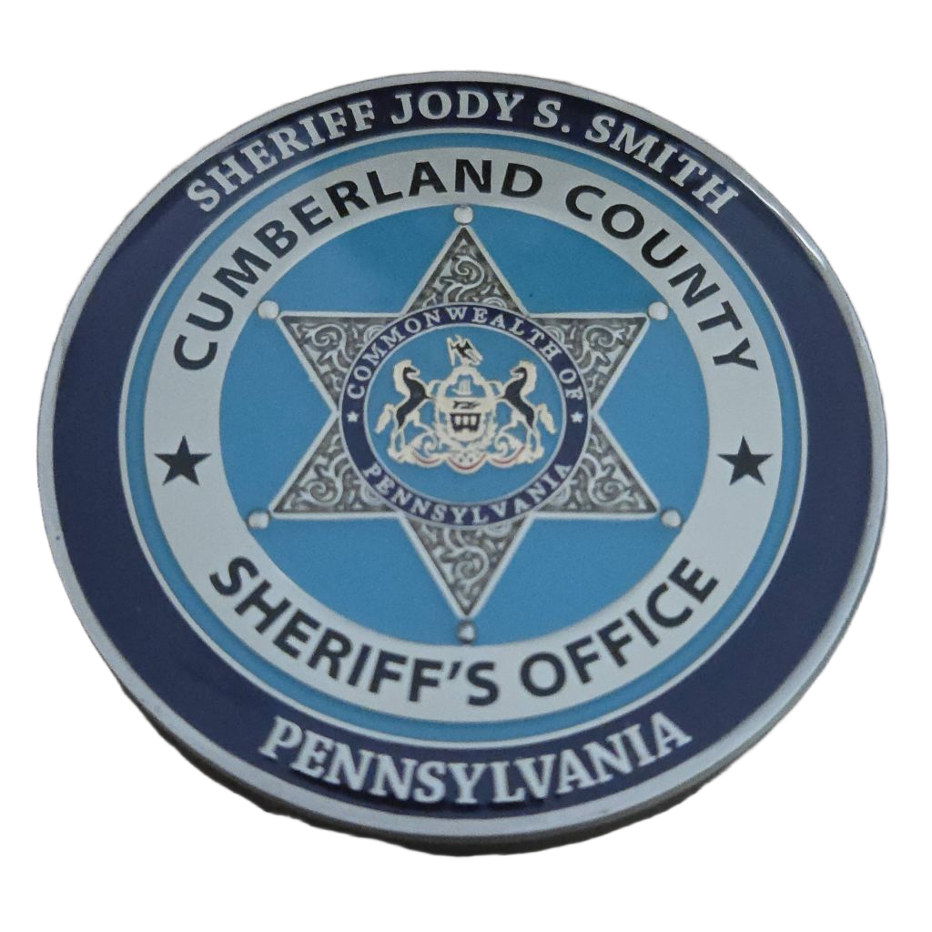 Cumberland County PA Sheriff's Office Coin — front
