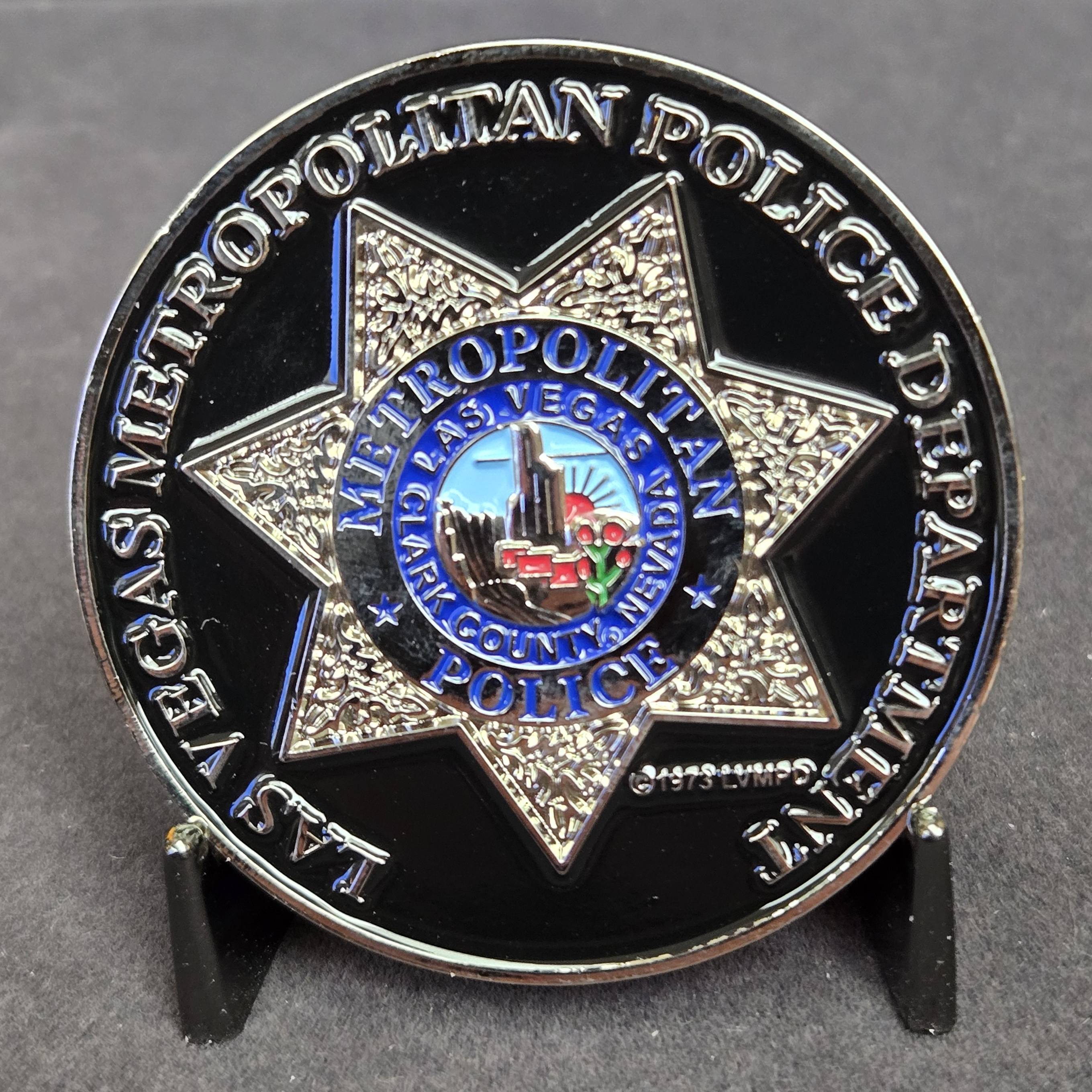 LVMPD Blue Line — front