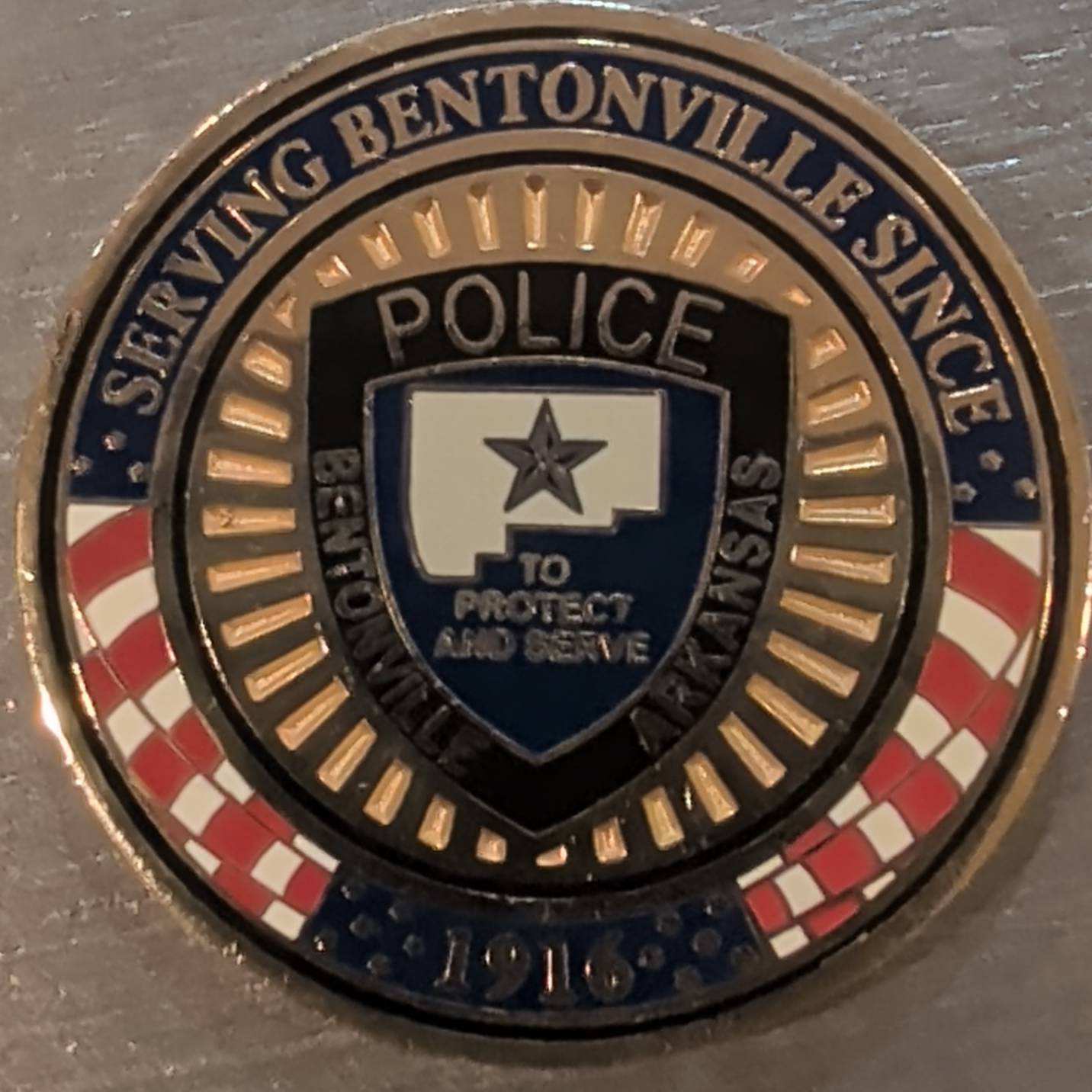 Bentonville Police Department — back
