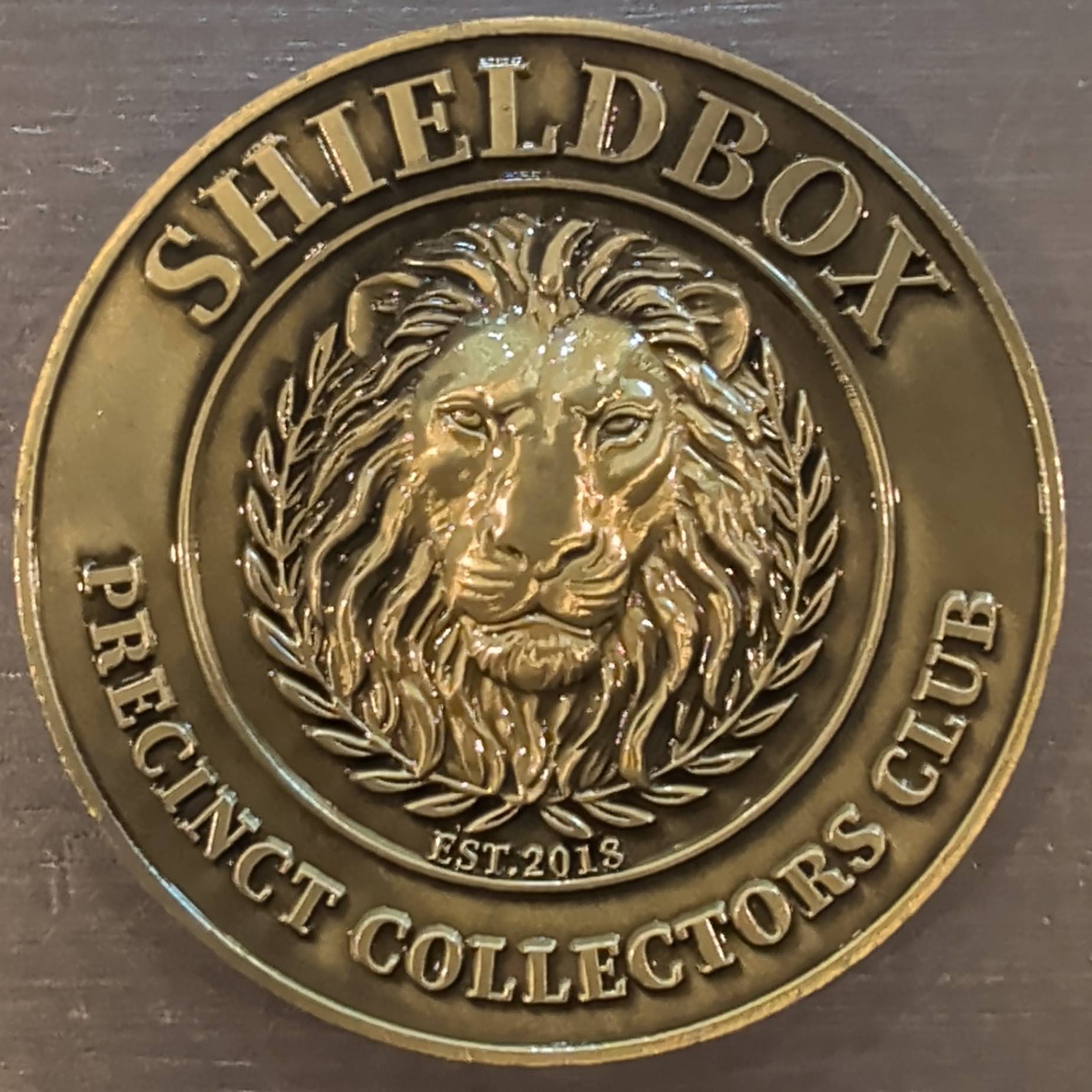 ShieldBox Precinct Collectors Club — front