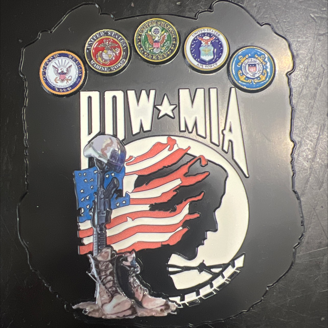 POW/MIA — back